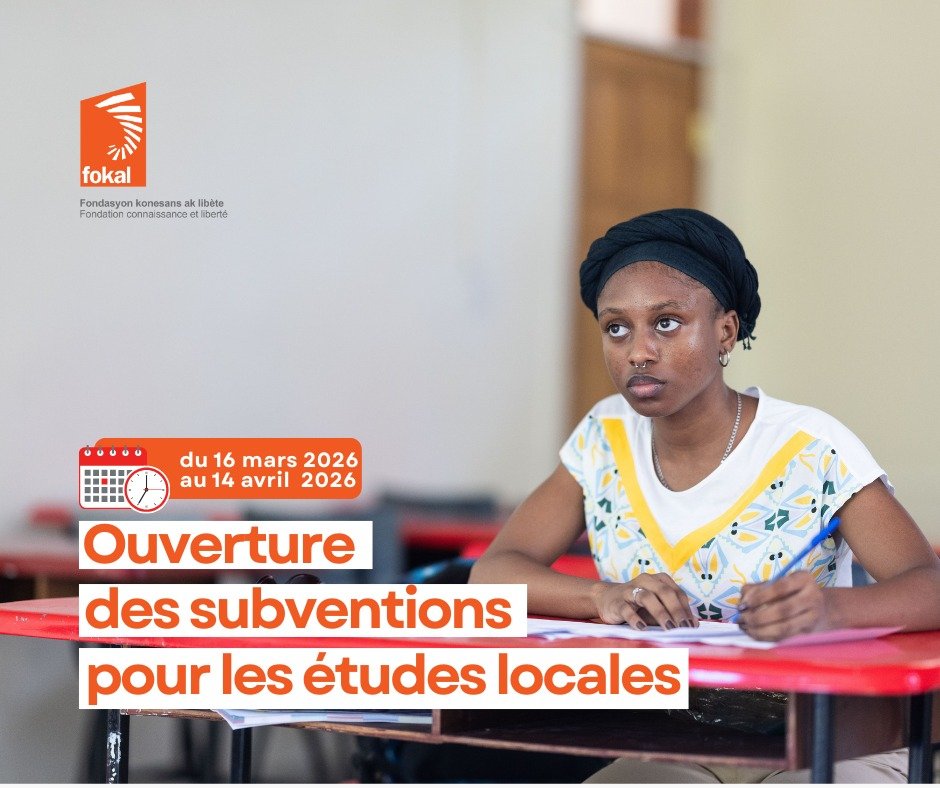 FOKAL : Ouverture des subventions aux &eacute;tudes locales 2026